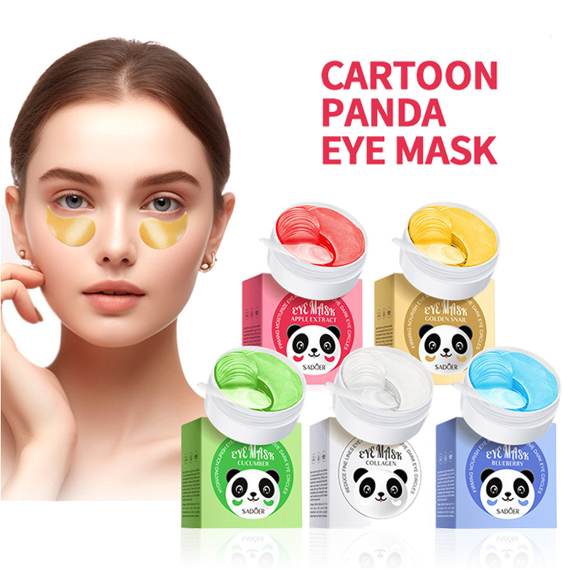 Collagen Eye Patch - 60pcs SADOER Crystal Collagen Eye Mask
