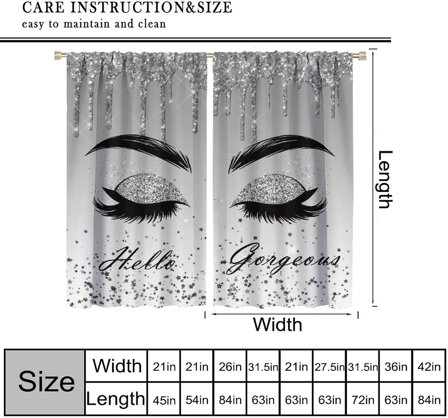 Silver Glitter Drip Eyelash Cu - Beauty Makeup Filter 评论和价格