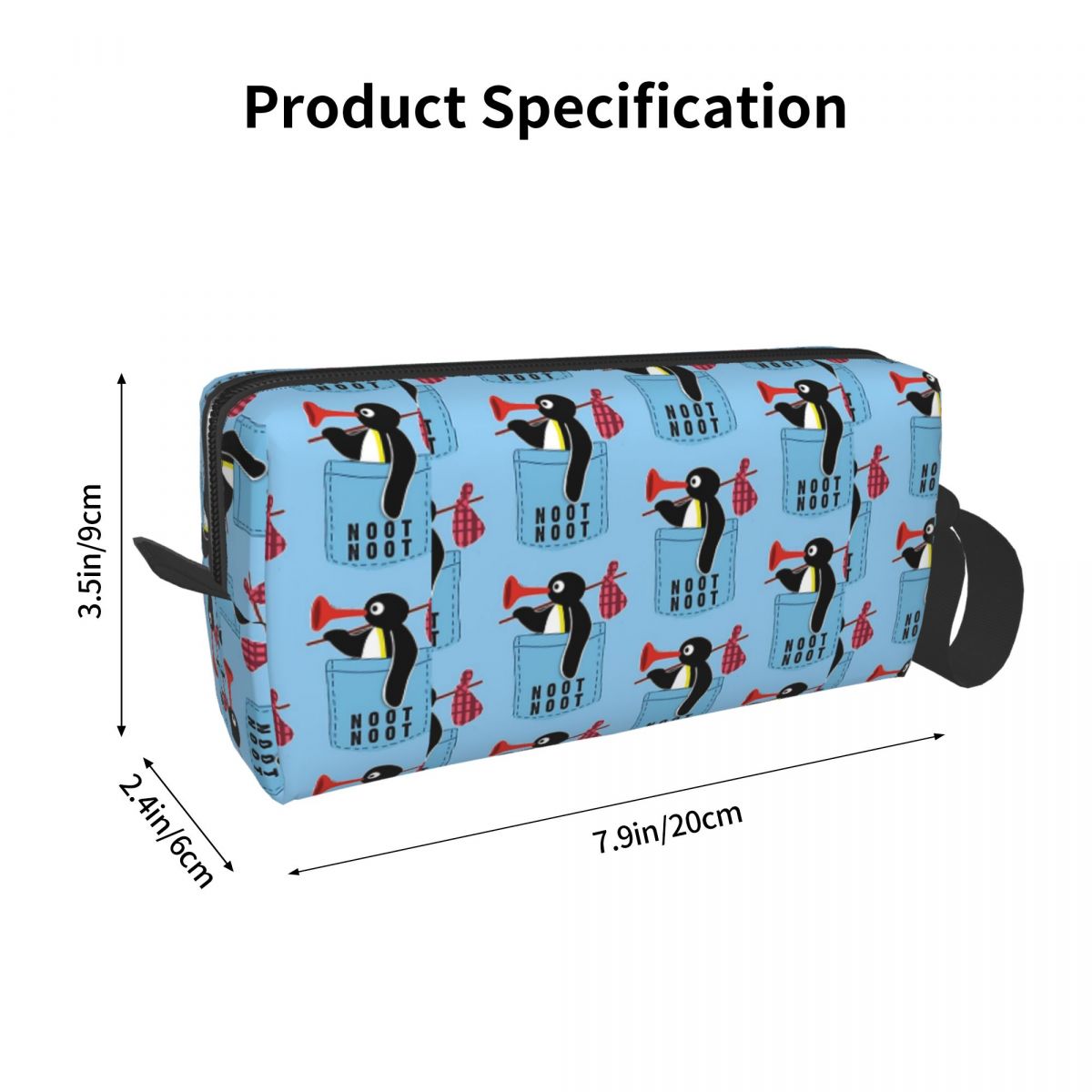 Angry Pingu Noot Noot Pocket O - Makeup Beauty Official 评论和价格