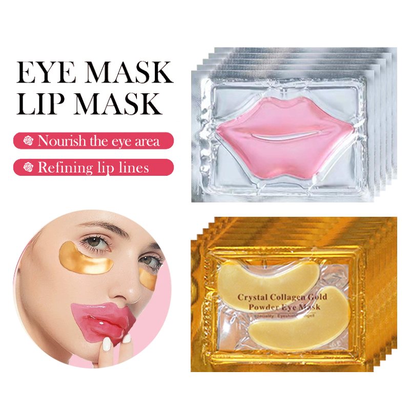 10/20pcs Golden Crystal Collag - Collagen Eye Patch 评论和价格