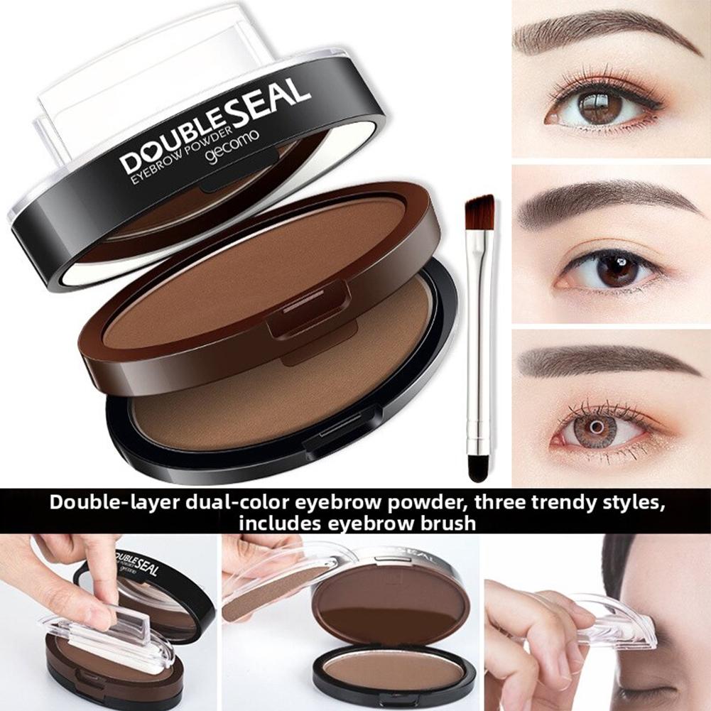 Eyebrow Stamp Kit Brow Powder  - Beauty Mark Makeup 评论和价格