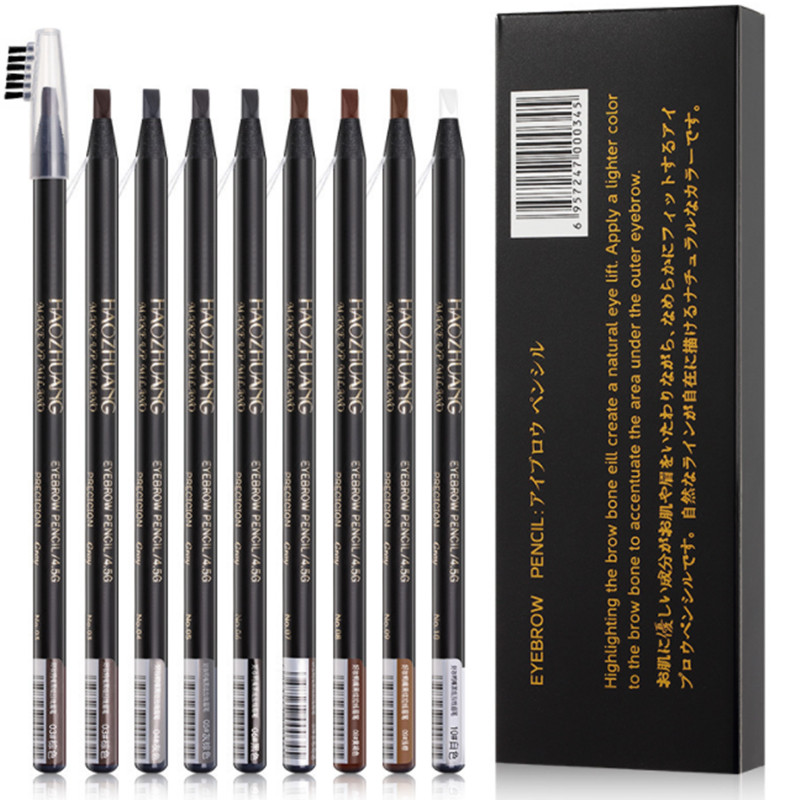 12PCS White Eyebrow Pencil Dra - Beauty Makeup Drawing 评论和价格