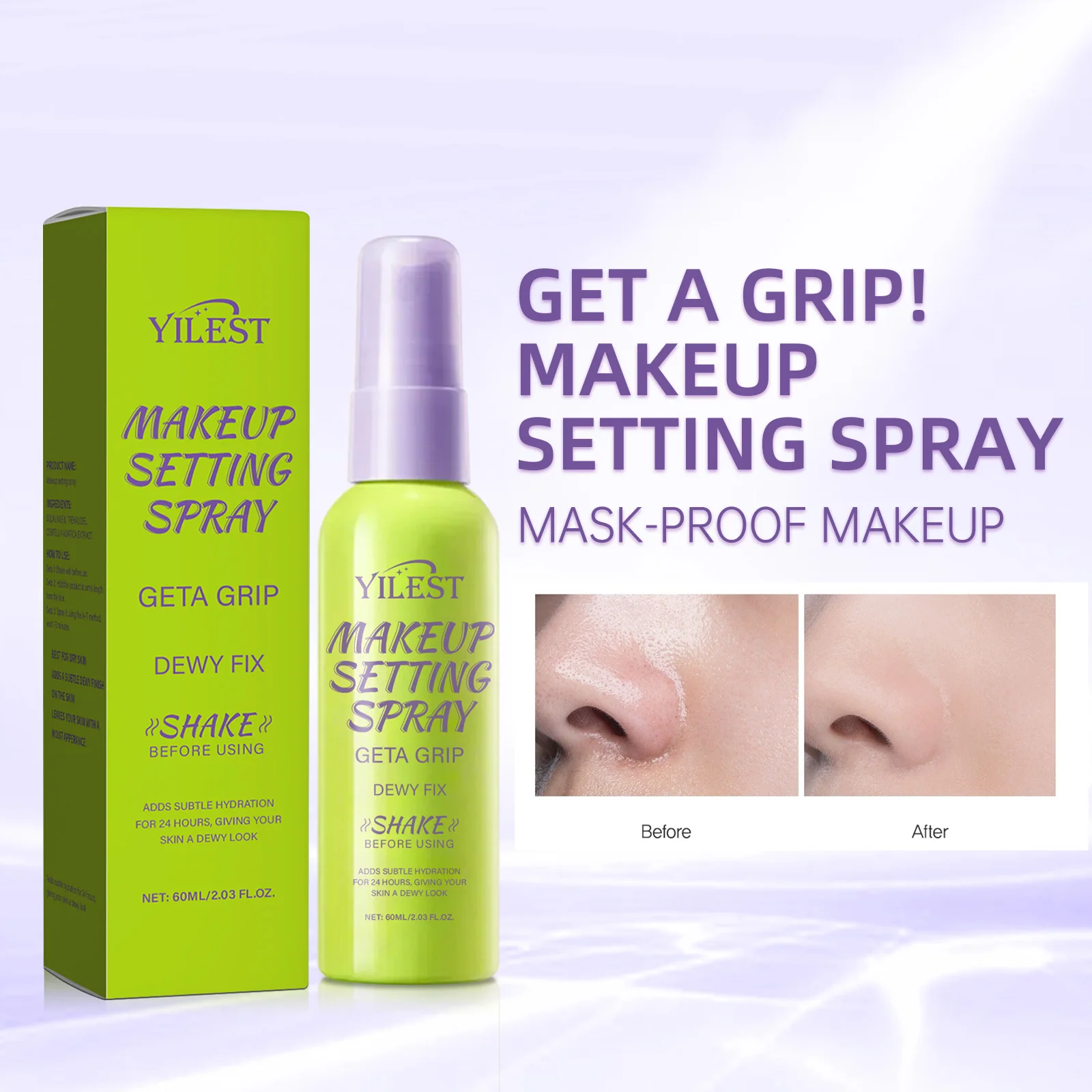 Long-Lasting Matte Finish Sett - Setting Spray 评论和价格