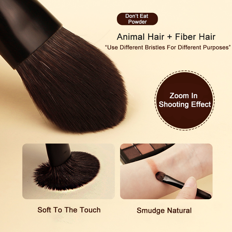 Mini Cosmetic Brushes Set Prof - My Beauty Makeup Set 评论和价格