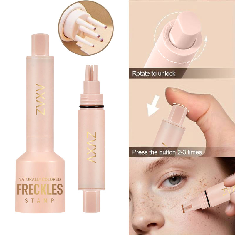 Natural Freckle Stamp Pen - Fa - Beauty Mark Makeup 评论和价格