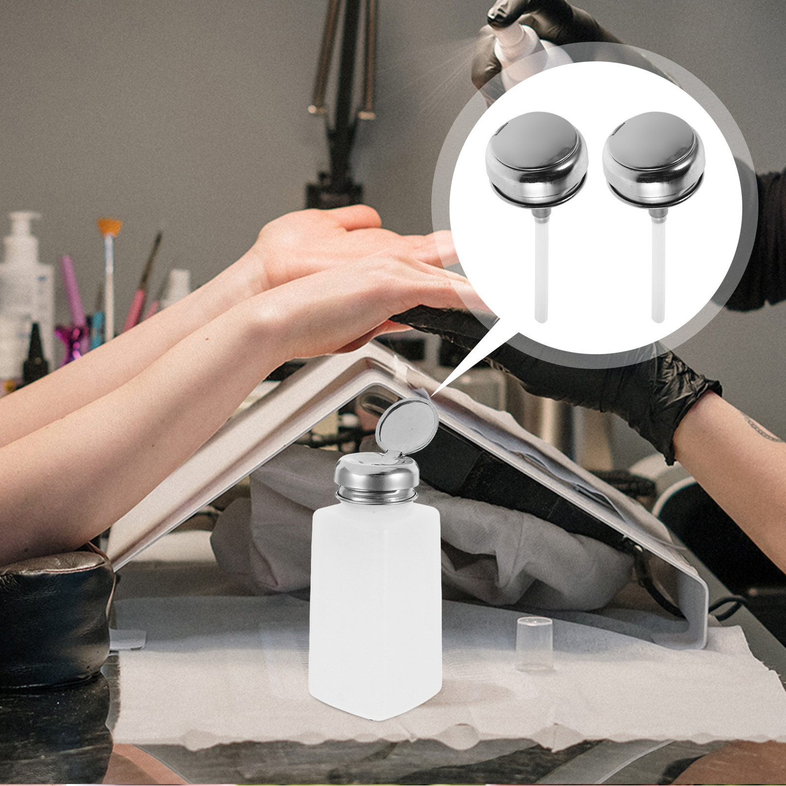 5Pcs Stainless Steel Aluminum  - Beauty Makeup Supply 评论和价格