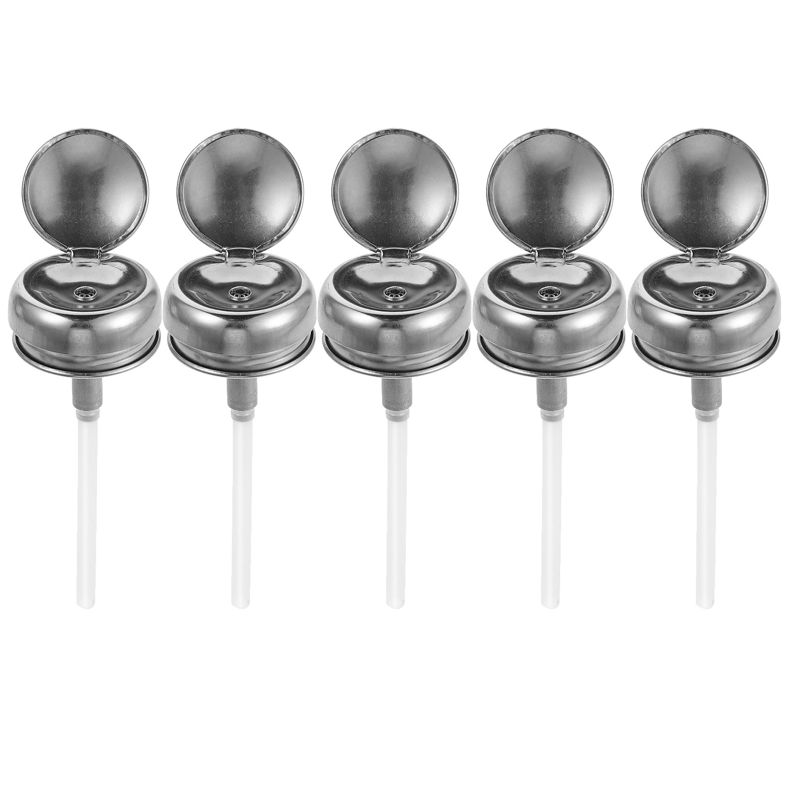 5Pcs Stainless Steel Aluminum  - Beauty Makeup Supply 评论和价格