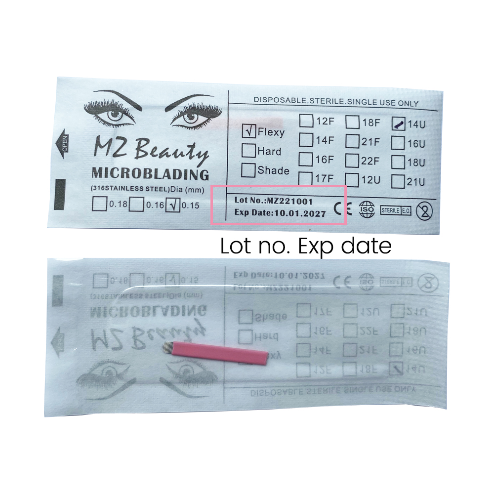 Nano 0.15MM 14 U Shape Microbl - Beauty Makeup Supply 评论和价格