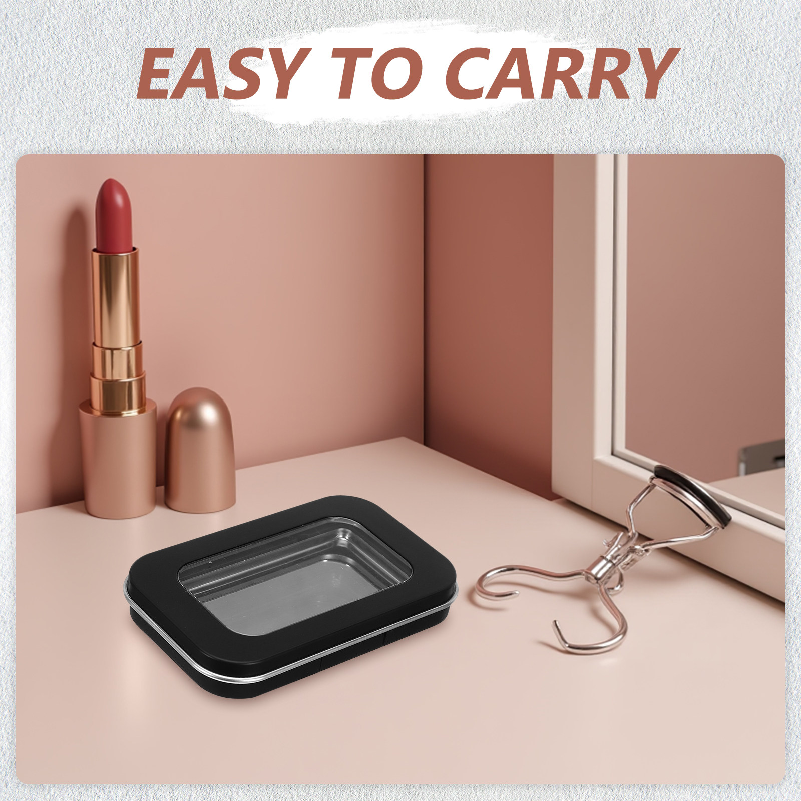 Portable Beauty Box Blush Empt - Beauty - Makeup - Eyes 评论和价格