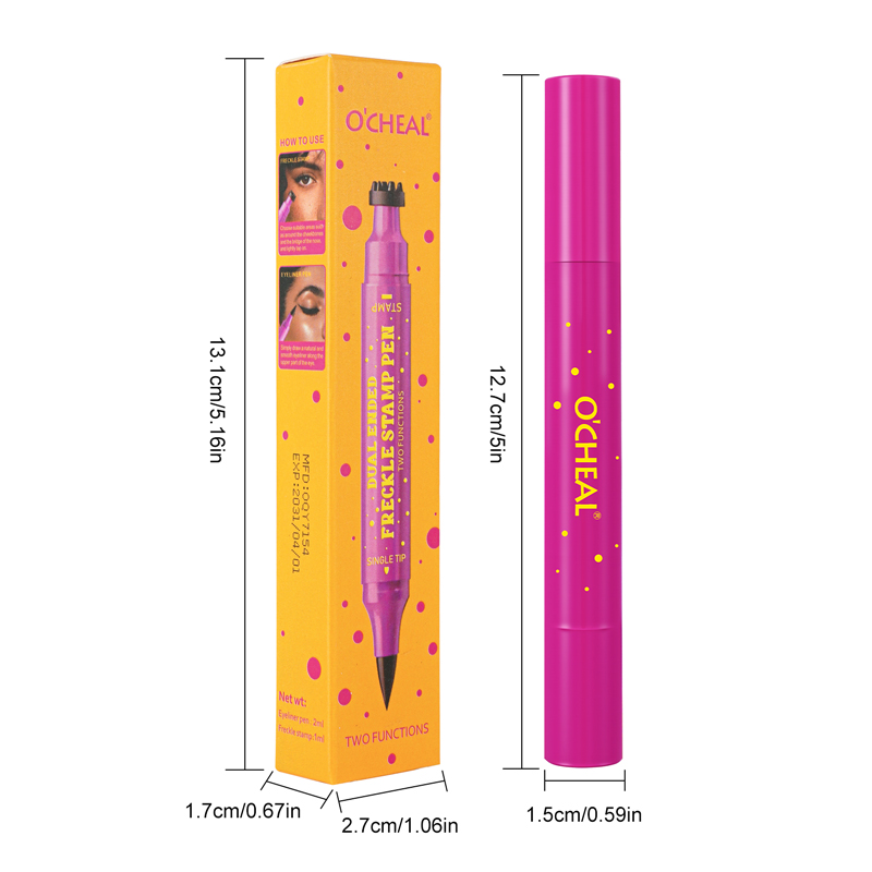 Dual-Ended 2-in-1 Freckle Stam - Beauty Mark Makeup 评论和价格