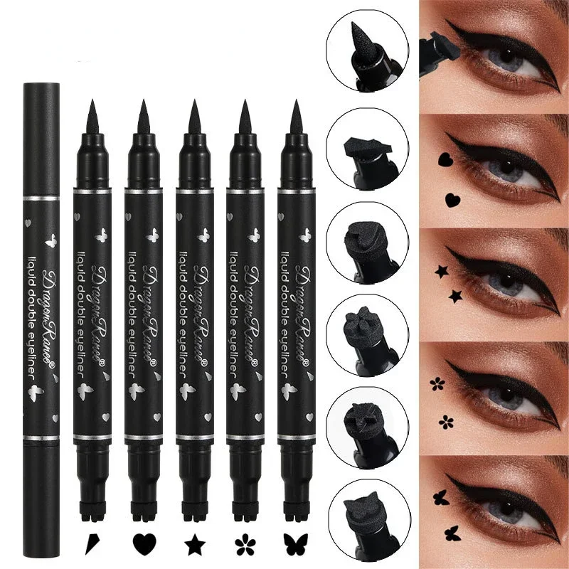 2 IN 1 Butterfly Seal Eyeliner - Beauty Mark Makeup 评论和价格