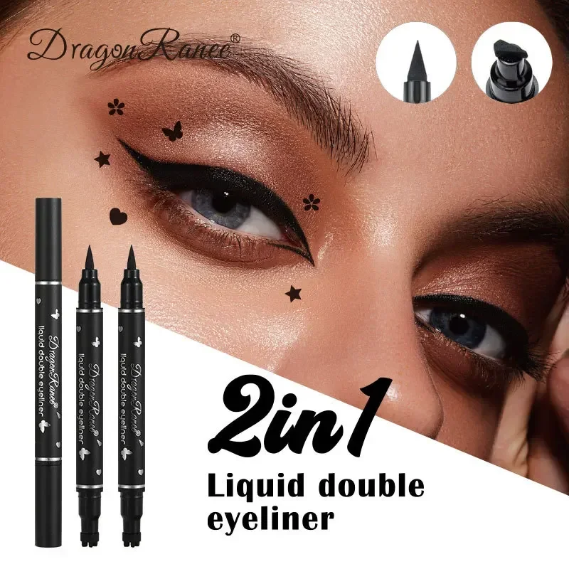 2 IN 1 Butterfly Seal Eyeliner - Beauty Mark Makeup 评论和价格