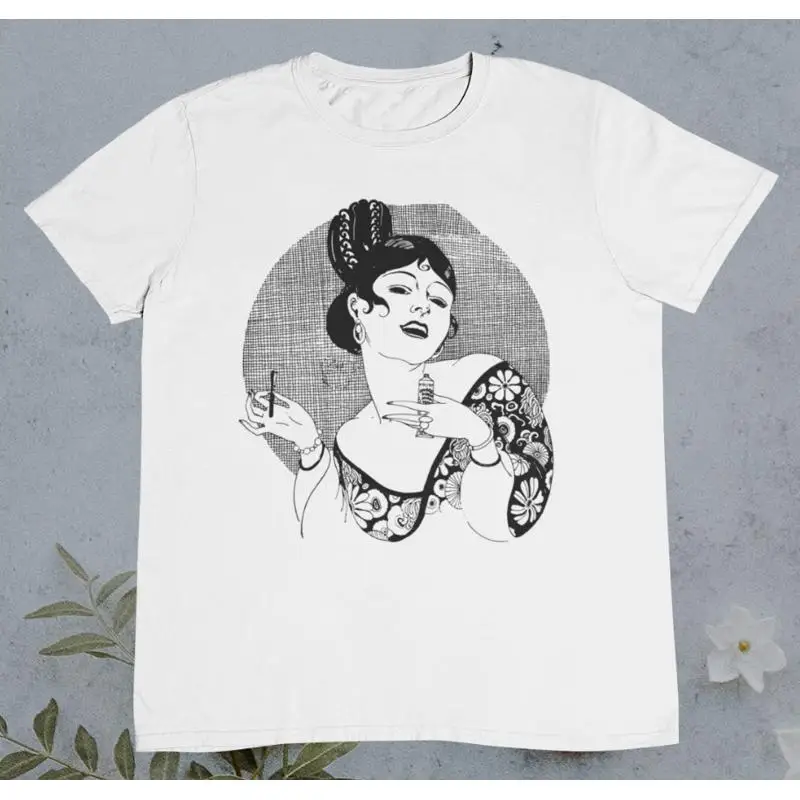 Vintage Beautiful Woman Drawin - Beauty Makeup Drawing 评论和价格