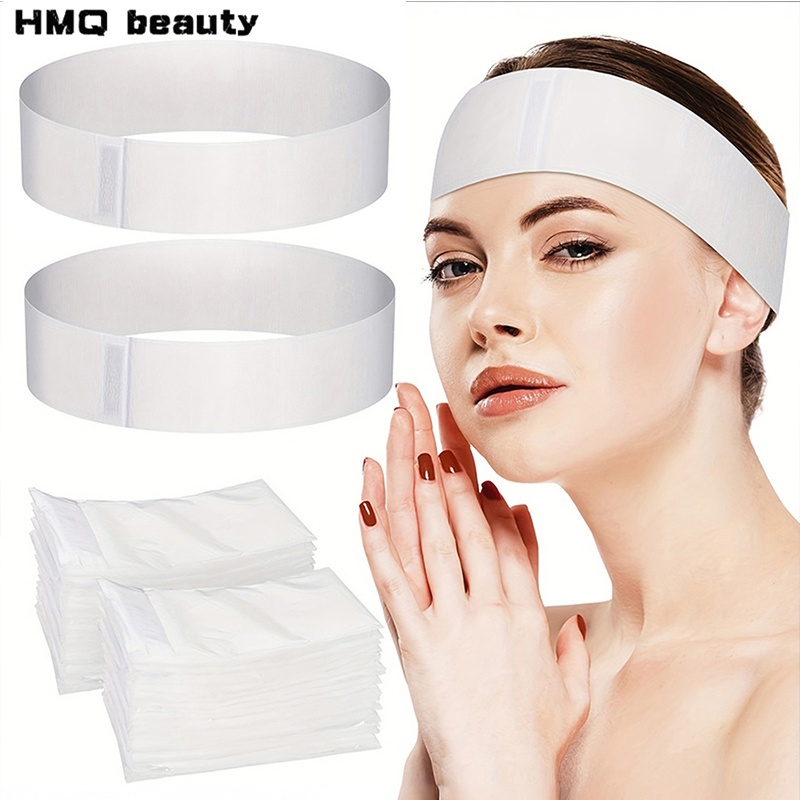 100/50/10pcs Disposable Facial - Beauty Makeup Supply 评论和价格