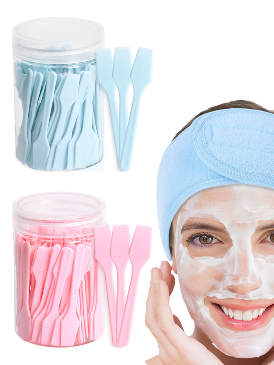 100 Pieces Cosmetic Spatulas S - Beauty - Makeup - Eyes 评论和价格
