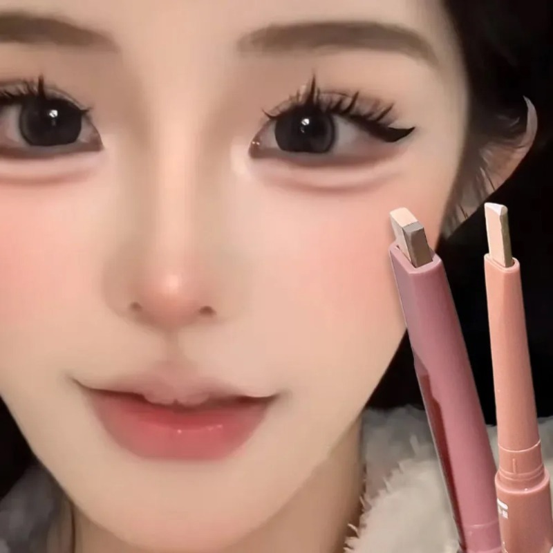 Korean 2in1 Lying Silkworm Pen - Rare Beauty Makeup Highlighter 评论和价格