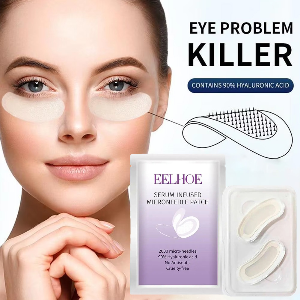 1 Pair Micro-needle Eye Patch  - Collagen Eye Patch 评论和价格