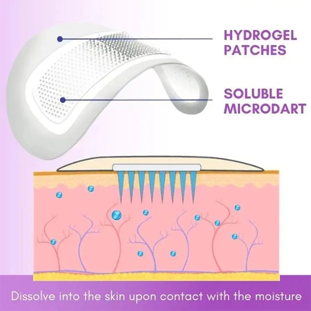 1 Pair Micro-needle Eye Patch  - Collagen Eye Patch 评论和价格