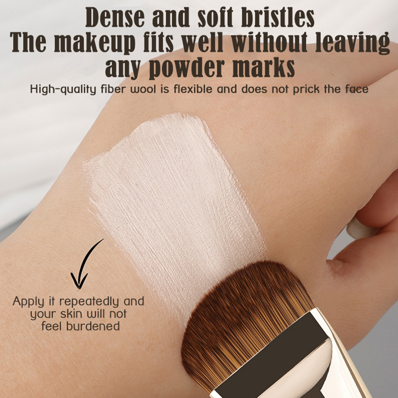 1pc Tongue-Shaped Seamless Fou - Beauty Mark Makeup 评论和价格