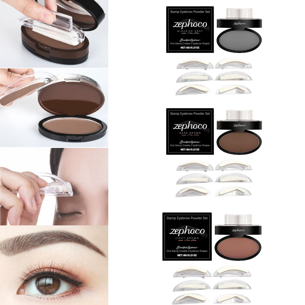 Natural Eyebrow Powder Stamp S - Beauty Mark Makeup 评论和价格