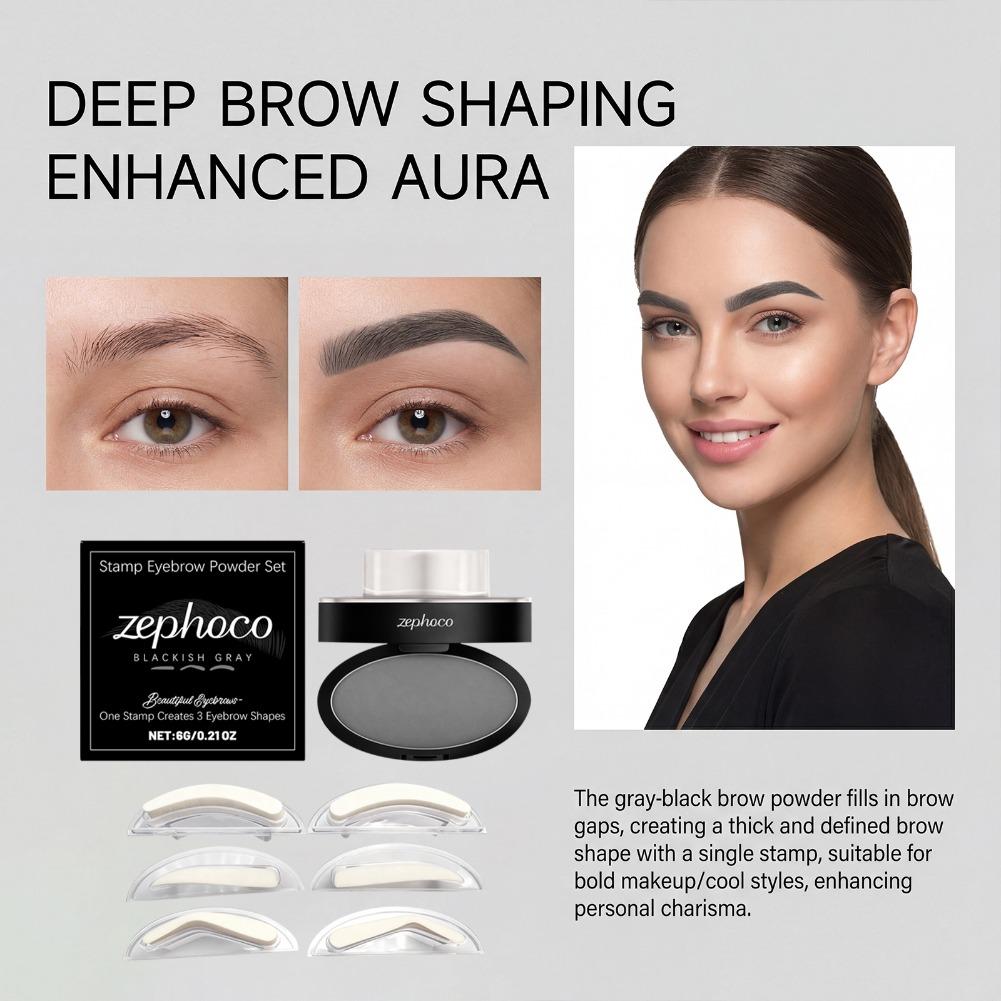 Natural Eyebrow Powder Stamp S - Beauty Mark Makeup 评论和价格